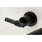 Kingston Brass KS8040ML Wall Mount Tub Faucet, Matte Black KS8040ML - alternate 3